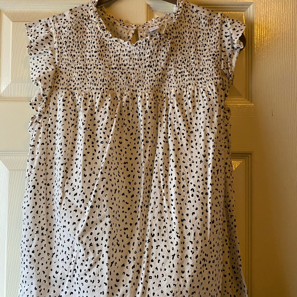 Cute cap Sleeve top
